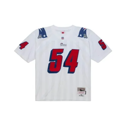 Mitchell Ness Белая мужская баскетбольная футболка