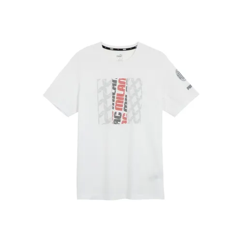 PUMA Milan FtblCore Graphic Белый Мужской Футбольный Джерси