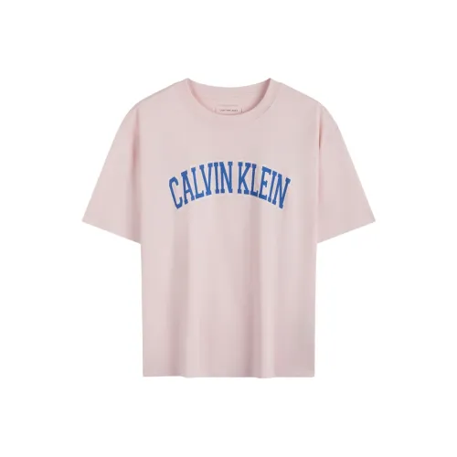 Calvin Klein SS25 2NT Нежно-розовый Женские Т-рубашки