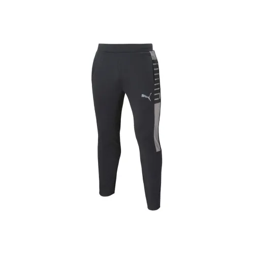 PUMA Мужские спортивные брюки черного цвета