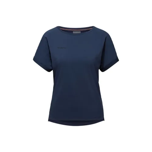 MAMMUT Tech Глубокий морской синий Женские T-рубашки