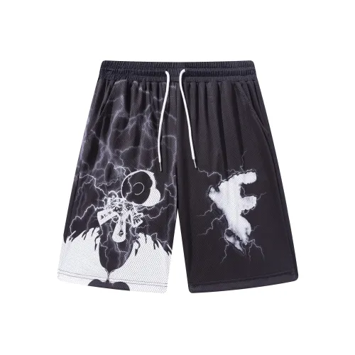 FireMonkey Баскетбольные шорты Унисекс Черный Белый
