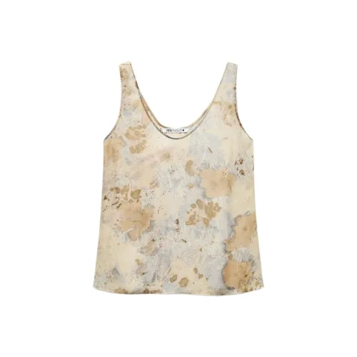 ZARA ZW Series Многоцветные Женские Майки