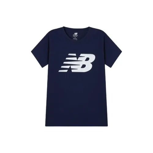 New Balance Classic Flying NB Синие Женские Футболки