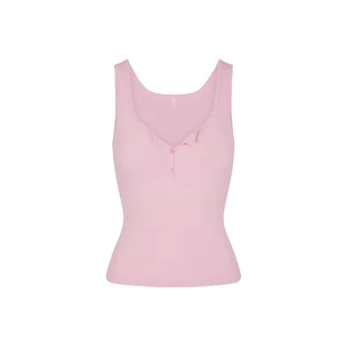 SKIMS Майка Женская Baby Розовый Светло-Розовый