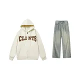 Комплект (Абрикосовая одежда + Желтые грязные штаны)