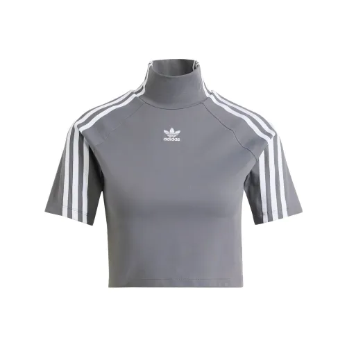 adidas originals ILENIUM Темно-серый Женские Футболки