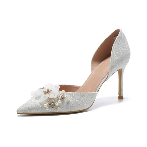 Varib Узкий каблук Высокие каблуки Женские Белые