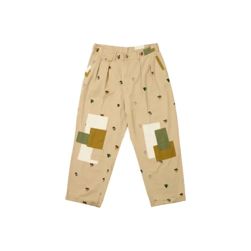 PALACE Beams Plus Collaboration Khaki Men's Casual Pants