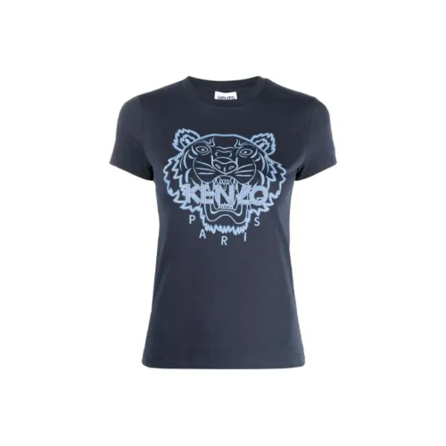 KENZO Синие Женские Футболки