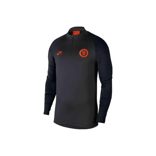 Nike Черная Мужская Футбольная Джерси