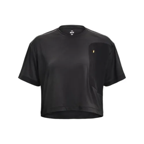 Under Armour Дождь Серый Женские Короткие Топы