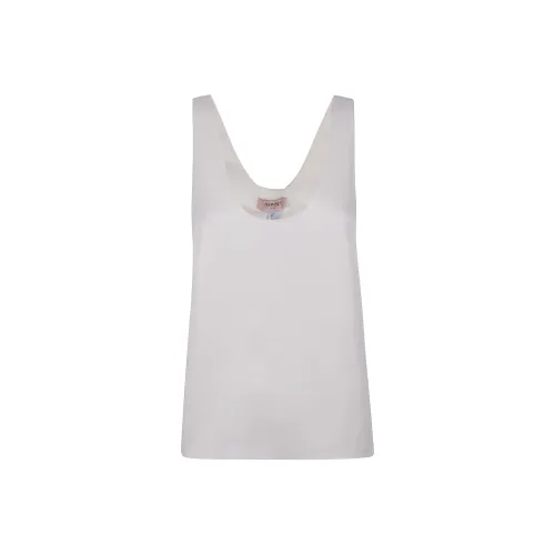 Твинсет Милано SS25 Майка Женская Экрю