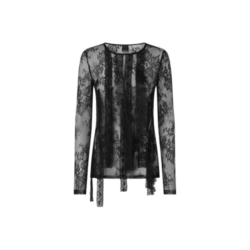 PINKO Стандартная T-рубашка Женская Черная