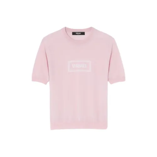 FANSIZHE T-рубашка Женская Светло-розовая Красная