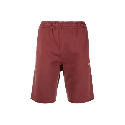 Off Белый FW22 Красный Мужские спортивные шорты