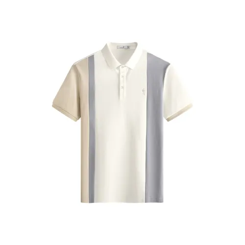 Поло Dance with Wolves Мужское Ecru