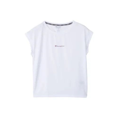 Чемпион Белые Женские Футболки