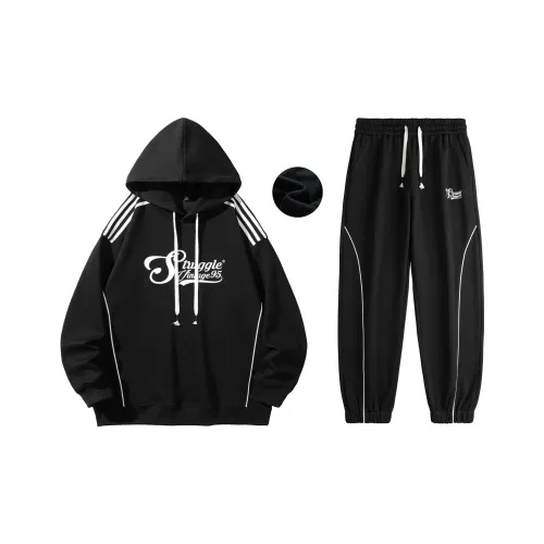 Struggle Vintage95 Комплект Свитшот Унисекс Черный