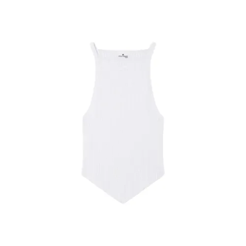 COURREGES SS24 POINTY РИБОВИНА ТРУСЫ Майка Майка Женские Туманный Туманный