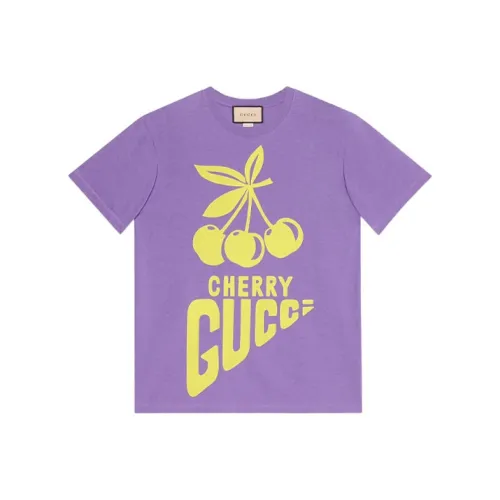 GUCCI T-рубашка женская светло-фиолетовая