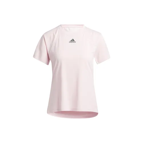 Adidas Комплект с короткими рукавами T-рубашка женский розовый