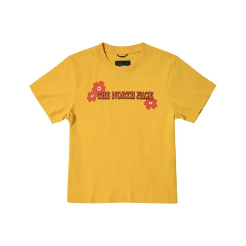 The North Face Комплект с короткими рукавами T-Shirt Женская Желтая
