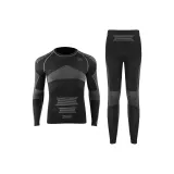 C01 Men's Set (Black Gray Top + Black Gray Pants)  
C01 Мужской комплект (Черный Серый топ + Черный Серый штаны)