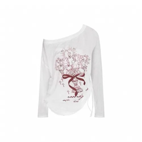 YAUH Белые Женские Футболки