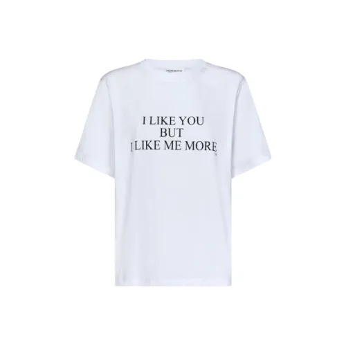 Victoria Beckham Белые Женские Футболки
