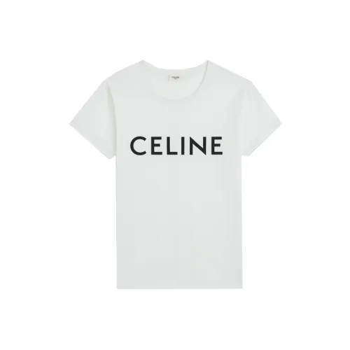 CELINE Белые Женские T-рубашки