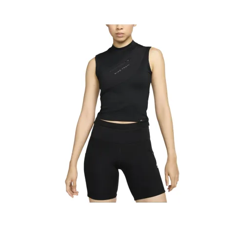 nike Dri Fit Бег Майка Женская Черная