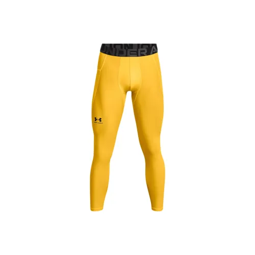 Under Armour Мужской HeatGear® Леггинсы Спортивные брюки Мужской Желтый