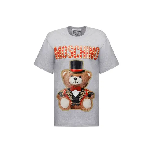 MOSCHINO Серые Женские Футболки