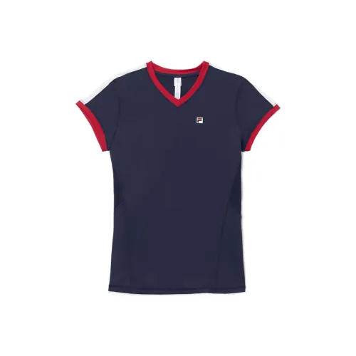 FILA Essentials Стандартная футболка женская морской синий 412