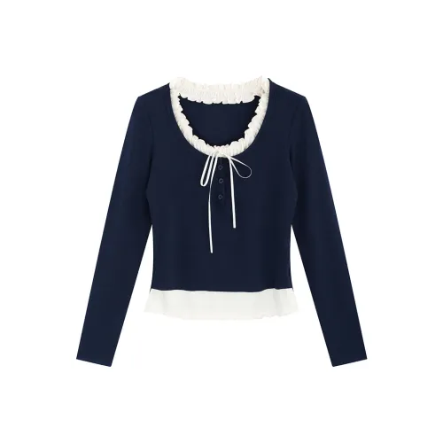 Garbege T-Shirt Женская Темно-Синяя