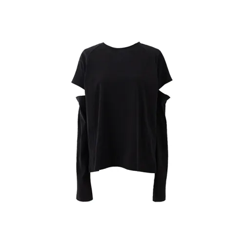 SOON FLOWER T-рубашка Женская Черная