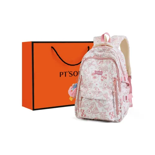 PT'SON Ткань Рюкзак Стандартный Женский Розовый