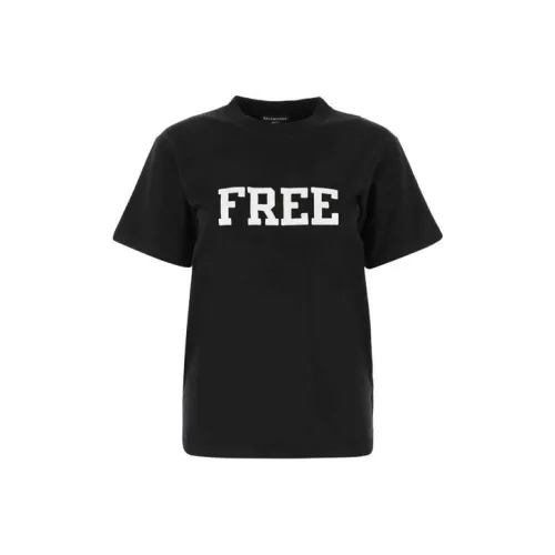 BALENCIAGA Черные Женские Футболки
