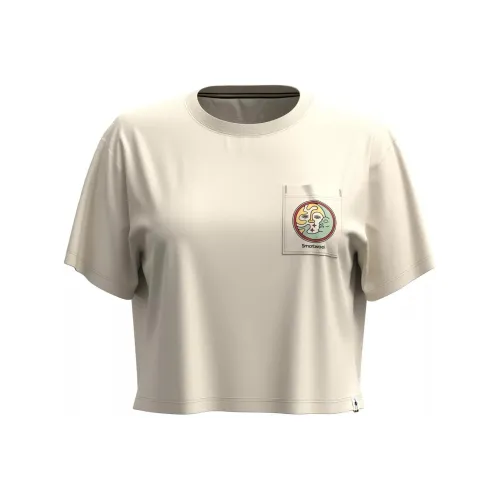 Smartwool T-Shirt Женская Миндаль