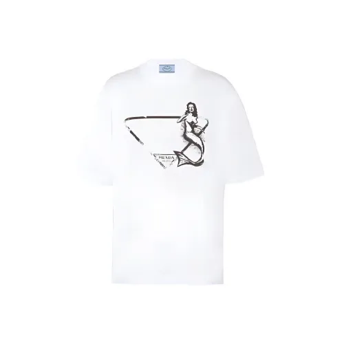PRADA Белые Женские Футболки