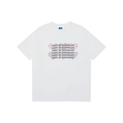 LBPC x Supkelhc Прямой крой T-рубашка Унисекс