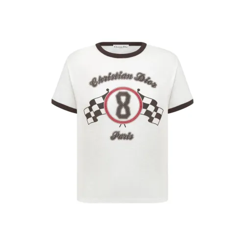 DIOR Стандартная футболка Женская Белая