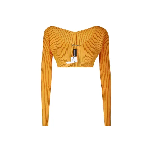 Jacquemus Апельсин Женские Короткие Топы