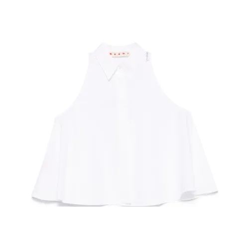 MARNI SS25 Майка Женская Белая