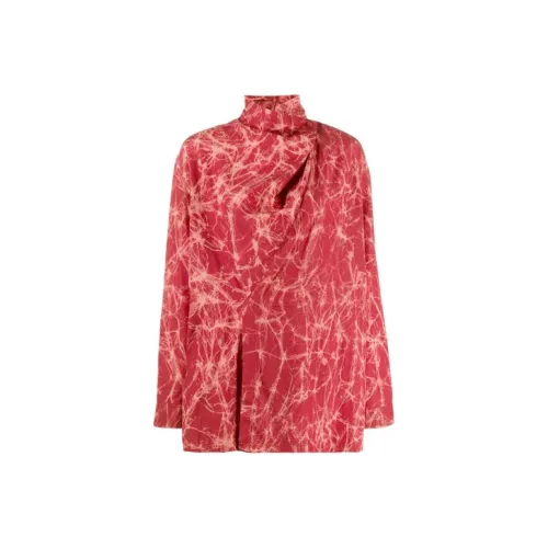 ISSEY MIYAKE Рубашка с оборванным рукавом женская