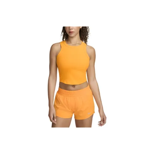 NIKE Апельсиновые Женские Майки