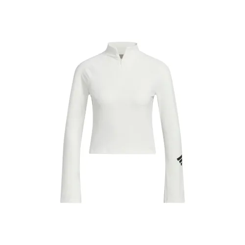 Adidas FOS Collection Climacool Рукав реглан T-рубашка Женская Bright White Black