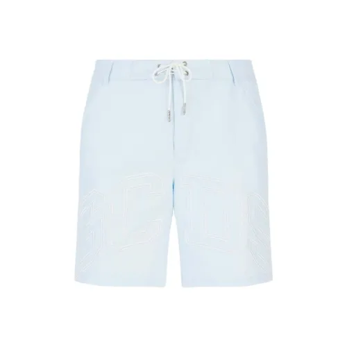 GCDS Повседневные шорты Мужские Светло-синие