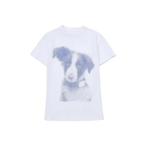 Square Houlest Белые Женские Футболки